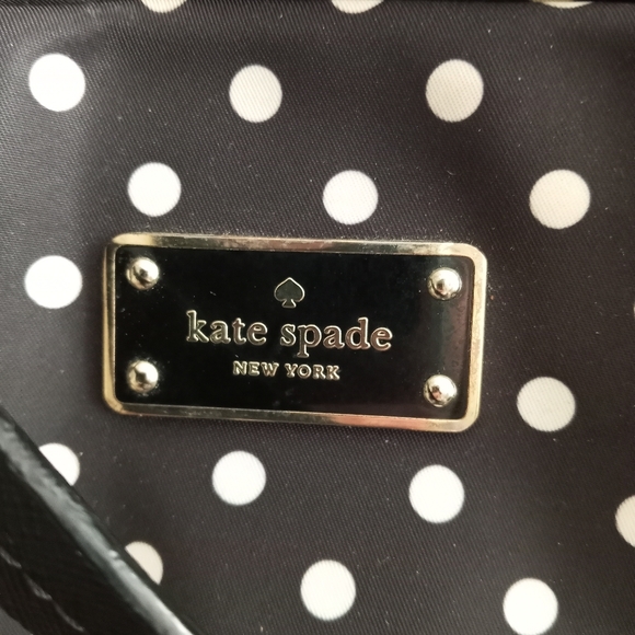 Kate Spade Black and White Nylon Blake Avenue Taden Tote/Baby Bag - Picture 14 of 15